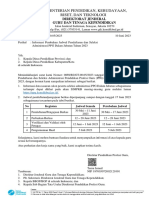 0969 - SE Perubahan Jadwal Pendaftaran Dan Seleksi Administrasi PPG Daljab 2023