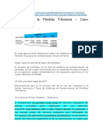 Sistema de Arrastre de Pérdidas (Renta Anual) 002