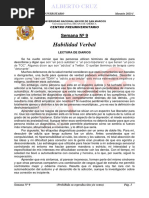 Boletin Maratón Académica Semana N°09 Humanidades - Ciclo 2023-I Alberto Cruz