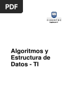 Algoritmos y Estructura de Datos TI