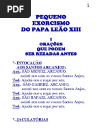 Pequeno Exorcismo Do Papa Leão Xiii 2 1