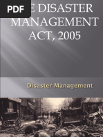 Disaster Management Act 2005