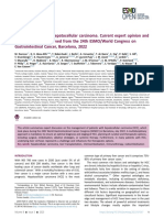 ESMO World Congress The Management of Hepatocellular Carcinoma 2023