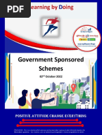 Government Sponsored Schemes