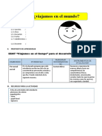 Sesion de Aprendizaje Del Autoestima