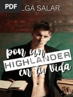 Pon Un Highlander en Tu Vida - Olga Salar