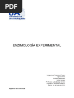 ENZIMOLOGÍA EXPERIMENTAL - Informe 2