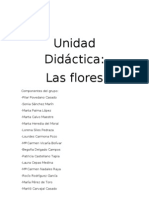 Unidad Didáctica. LAS FLORES.