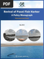 Revival of Pasni Fish Harbor - Policy Monograph