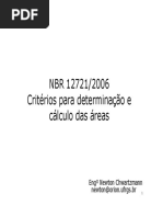 NBR 12721 - Critérios para Cálculo