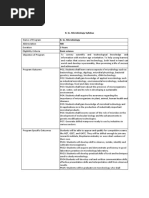 Open BSC - Microbiology Syllabus