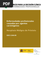 DDC-CAN-05 - EP Causadas Por Agentes Carcinógenos. Neoplasia Maligna de Próstata