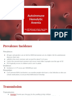 Autoimmune Hemolytic Anemia