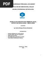 Análisis de Datos de Medio Ambiente