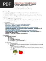 General Mathematics Week 1