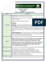 !CLASS 10-PA3 Syllabus (22-23)