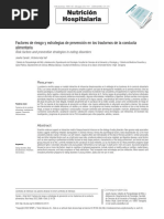 Factores de Riesgo y Estrategias de Prevención en Los Trastornos de La Conducta Alimentaria