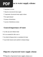 1 Introduction To Water Supply Scheme