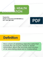 Physical Health Examination