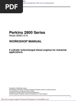 Perkins 2800 Series Workshopmanual