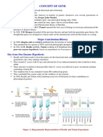 Lecture 1 - Concept of Gene