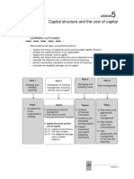 Lesson 5 Capital Structure and The Cost of Capital