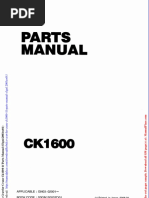 Kobelco Crawler Crane Ck1600 1f Parts Manual S3gn12003zo01