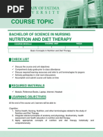 Modular Ncma215 Nutrition and Diet Therapy CM 1 Cu 1 Week 1 Pandemic