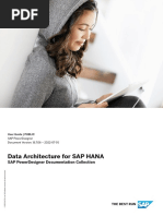 Data Architecture For SAP HANA