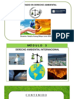 Derecho Internacional Ambiental Módulo 3 - Diplomado en D.A.