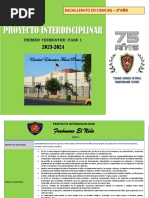 Proyecto Interdisciplinario - Tercero Bachillerato 2023-2024