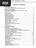 Case Crawler Excavator Cx210 Cx240 Operators Manual