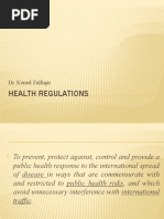 Health Regulations