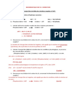 BIOENERGETIQUE SNP 22-23 Corrige