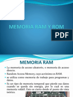 Memoria Ram y Rom