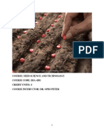 Seed Science and Technology1