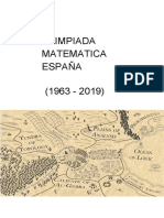 Olimpiada Matematica Española 1963-2019 by Mercedes S Anchez Benito