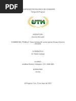 Tarea Individual - 1 Parcial - Derecho Mercantil