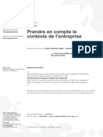 Prendre en Compte Le Contexte de L'entreprise1363