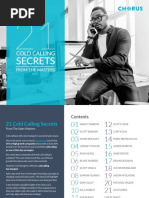 21 Cold Calling Secrets