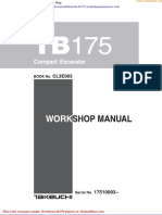 Takeuchi Tb175 Workshopmanual Sec Wat