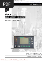 Grove Pat Load Moment Indicator Ds350 1318 Operator Manual