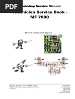 Massey Ferguson MF7600 Technician Workshop Manual