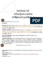 Infractiuni Contra Justiției I