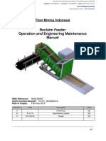 HMA-36509 - Reclaim Feeder Manual Revc