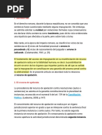 Introducción: Procedendo y Ii) Vicios de Razonamiento Del Juzgador o Errores in Iudicando. (Calamandrei, 1961, P. 29)