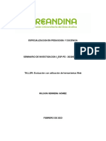 EJE 3 Evaluación Con Utilización de Herramientas Web WILSON HERRERA GÒMEZ (Enero 23 de 2023)