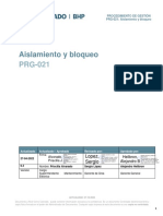 PRG-021 Reglamento de Aislamiento y Bloqueo Rev. 6.3