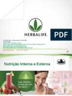 Nutrição Interna e Externa HERBALIFE