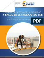 Seguridad y Salud en El trabajo-SG SST para Mipymes